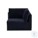 Willow Navy Velvet Modular Large Chaise Sectional