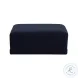 Willow Navy Velvet Modular LAF Sectional