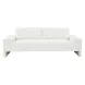 Maeve Pearl White Performance Fabric 91" Sofa