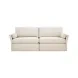 Catarina Cream Performance Fabric 73" Loveseat