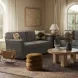 Catarina Gray Performance Fabric 73" Loveseat