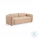 Porto Honey Boucle 90" Sofa 