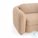 Porto Honey Boucle 90" Sofa 