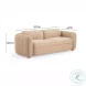 Porto Honey Boucle 90" Sofa 