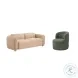 Porto Honey Boucle 90" Living Room Set