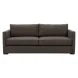 Portsmouth Java Brown Textured Chenille Sofa