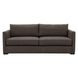 Portsmouth Java Brown Textured Chenille Sofa