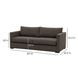 Portsmouth Java Brown Textured Chenille Sofa