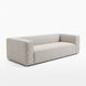 Aurora Pebble Beige Heavy Basketweave Sofa