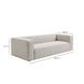 Aurora Pebble Beige Heavy Basketweave Sofa