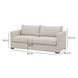 Portsmouth Beige Linen Crossweave Sofa