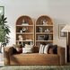 Aurora Brown 90" Sofa