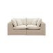 Cali Natural Wicker Outdoor Modular 80" Loveseat