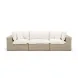 Cali Natural Performance Fabric Outdoor Conversation Set