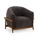 Piedmont Storm Grey Upcycled Chenille Accent Chair