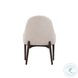 Glendale Stone White Performance Fabric Dining Chair