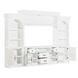 Newport White Entertainment Center for TVs up to 65"