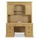 Winchester Natural Oak Credenza with Hutch
