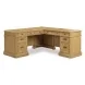 Winchester Natural Oak L-Shaped Desk