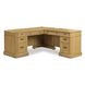 Winchester Natural Oak L-Shaped Home Office Set