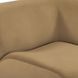 Zenith Latte Brown Velvet Modular Large L-Sectional