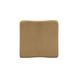 Zenith Latte Brown Velvet Ottoman