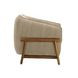 Piedmont Taupe Upcycled Chenille Accent Chair