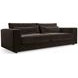 Felix Green 99" Sofa with Pillow