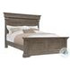 Madison Ridge Natural Bark Queen Panel Bed