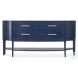 Mazarine Rich Dark Blue Credenza