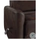 Takami Brown Swivel Recliner