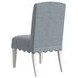 Haven Sea Blue Upholstered Side Chair Set of 2