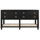 Richmond Black Oak 60" Console with 4 Drawers