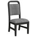 Woodridge Gray Upholstered Dining Side Chair Set of 2