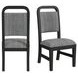Woodridge Gray Upholstered Dining Side Chair Set of 2
