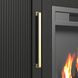 Woodridge Black 70" TV Stand with Fireplace Insert