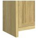 Woodridge Natural 70" TV Stand with Fireplace Insert