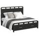 Woodridge Black King Storage Bed