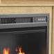 Woodridge Natural 70" TV Stand with Fireplace Insert
