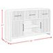 Woodridge Natural 2 Door Server