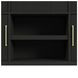 Woodridge Black 2 Door Server
