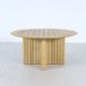 Sedona Natural Round Outdoor Dining Room Set