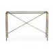 Artifacts Bronze Rectangular Glass Top Madou Console Table