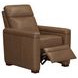 Fortmere Renaissance Tobacco Leather Manual Pushback Recliner