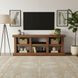 Sequoia Walnut 80" Rectangular Console Table