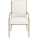 Eave Sundrenched Oak and White Upholstered Arm Chair