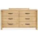 Highridge Honey Wheat Panel Bedroom Set