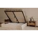 Joan Cream Queen Upholstered Storage Platform Bed