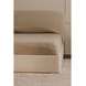 Joan Cream Queen Upholstered Storage Platform Bed