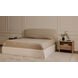 Joan Cream King Upholstered Storage Platform Bed